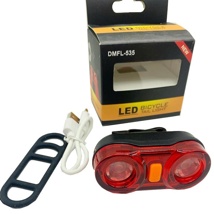 Велоліхтар DMFL-535-2LED STOP (13352924)