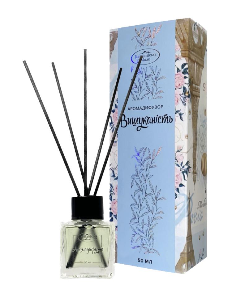 Аромадиффузор Карпатське Мило Изысканность 50 мл (1783838696) - фото 1 Аромадиффузор Карпатське Мило Изысканность 50 мл (1783838696) - фото 1