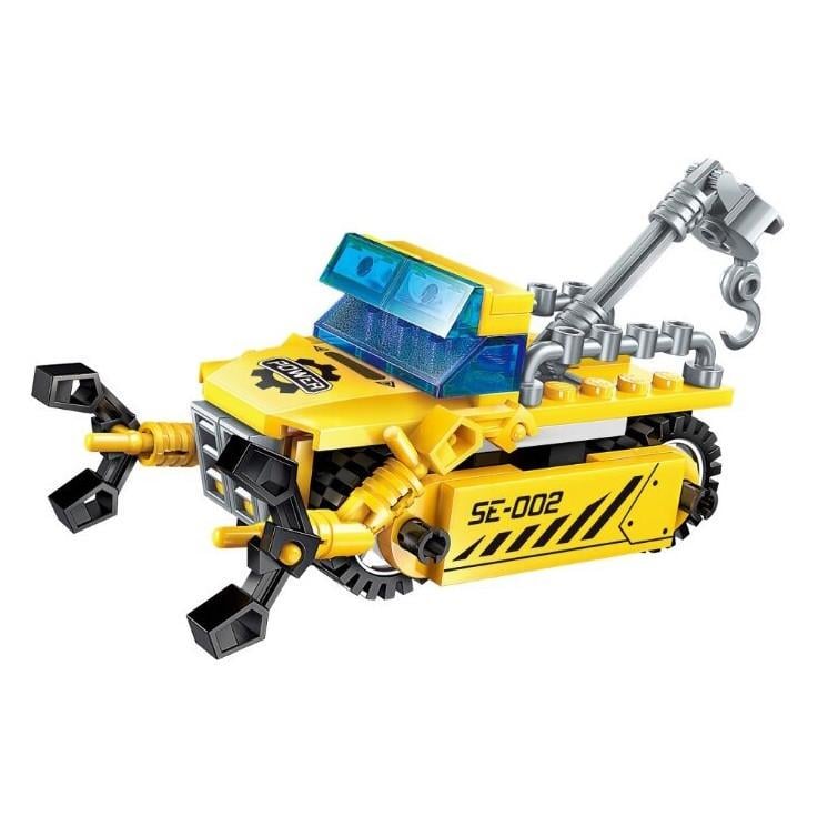 Конструктор дитячий Qman 1408-1-8 транспорт 76 дет. Mobile Crane (RLT24105s31378)