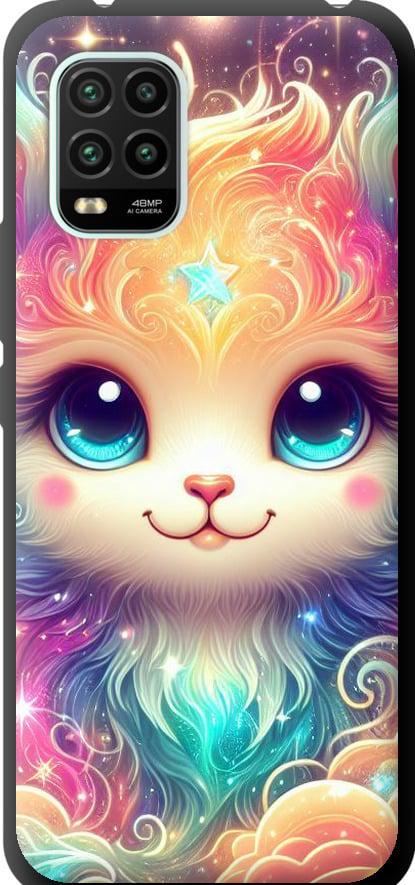 Чехол на Xiaomi Mi 10 Lite Сказочный котенок (5813b-1924-42517)