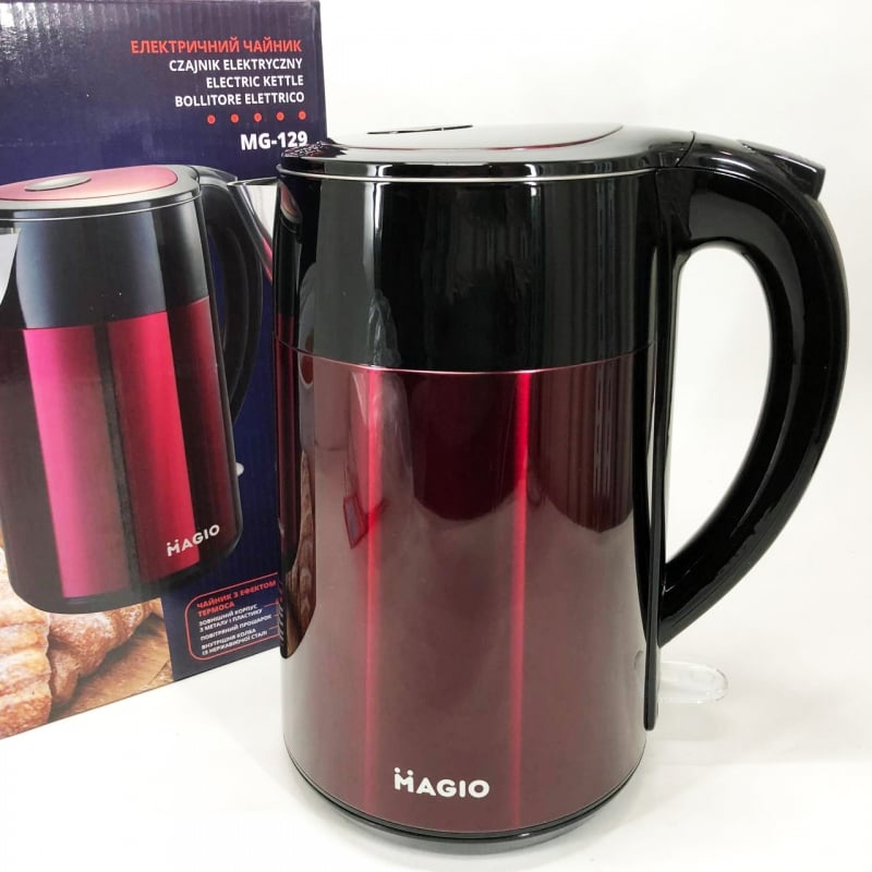 Електрочайник Magio MG-129 1,8 л 1850W (26202697) - фото 10