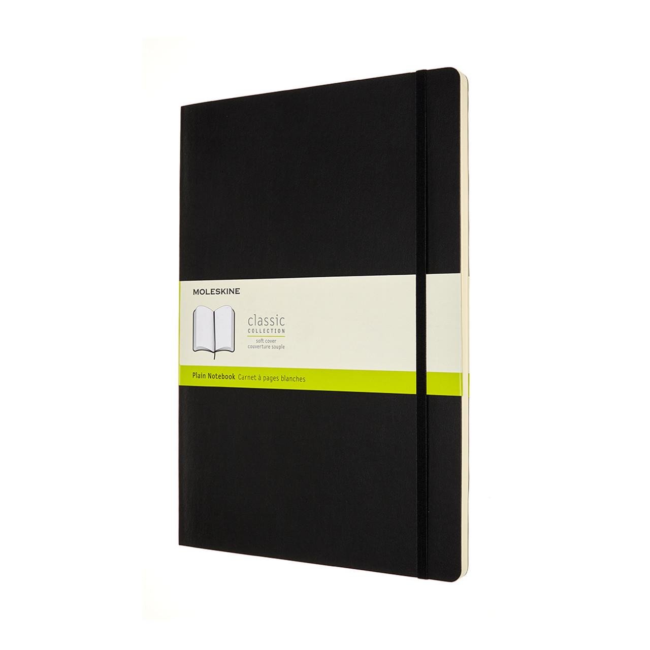 Блокнот Moleskine Classic А4 21х29,7 см нелинованный черный мягкий (8053853602862)