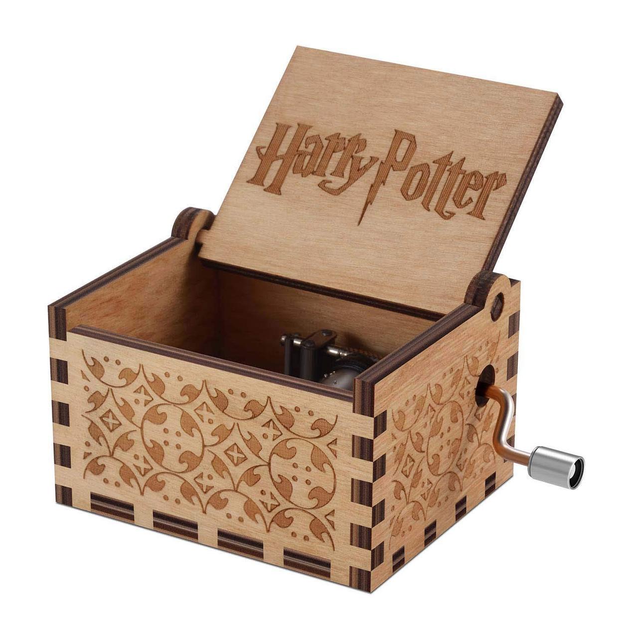 Скринька музична Wood Toys Гаррі Поттер Harry Potter дерев'яний (2140012998)