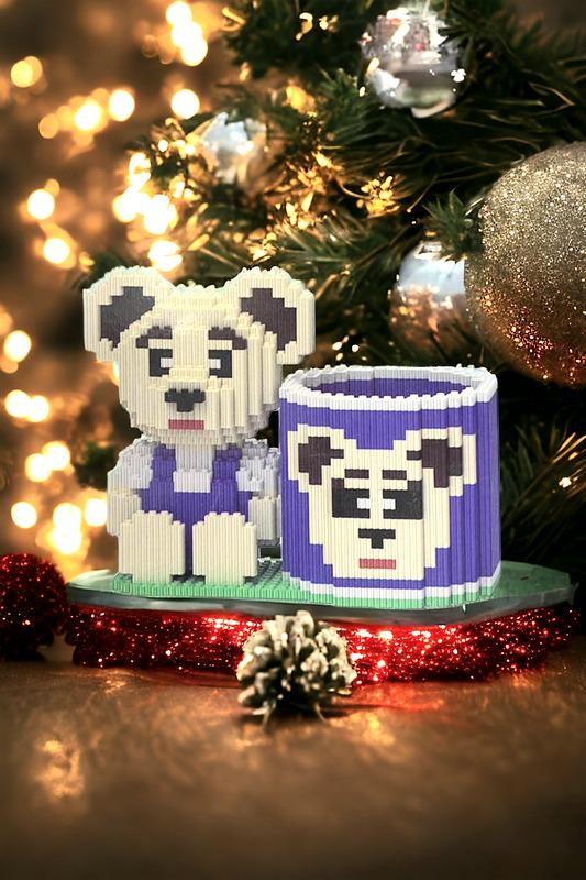 Конструктор Magic Blocks Bearbrick 24,8 см 1488 деталей (14604226)