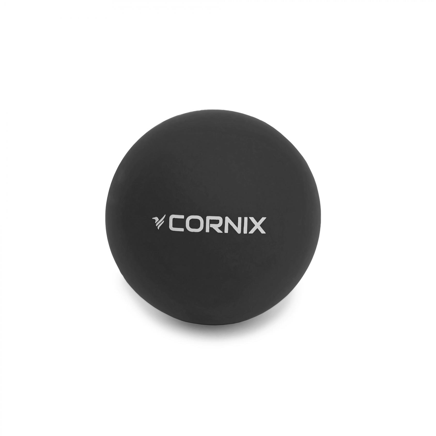 Массажный мяч Cornix Lacrosse Ball XR-0118 Black (39228) - фото 1