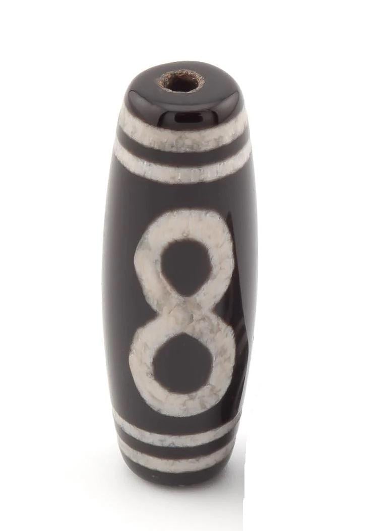 Бусина Дзи Нескінченність допомагає розвивати розумові та емоційні якості 30х10 мм 1 шт. (БТ3023б06) Бусина Дзи Нескінченність допомагає розвивати розумові та емоційні якості 30х10 мм 1 шт. (БТ3023б06)