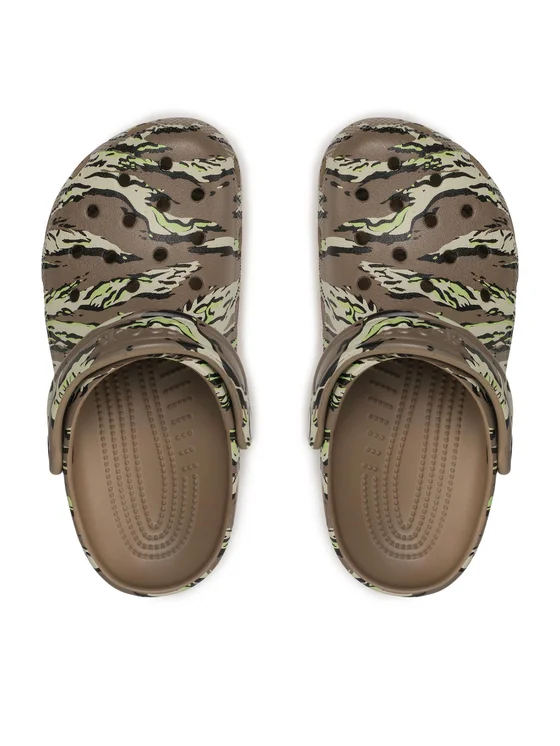 Сабо Crocs Classic Printed Camo Clog р. 41-42 (206454 KHAKI) - фото 5