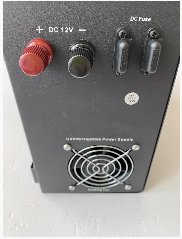 Источник бесперебойного питания Vinga QWMPS-800 500 Вт 12 В с правильной синусоидой под внешнюю батарею ток заряда 15А - фото 2