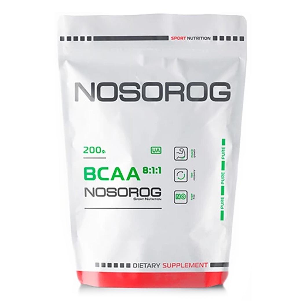 Аминокислоты NOSOROG BCAA 8:1:1 200 г Без вкуса (10008-01) Аминокислоты NOSOROG BCAA 8:1:1 200 г Без вкуса (10008-01)