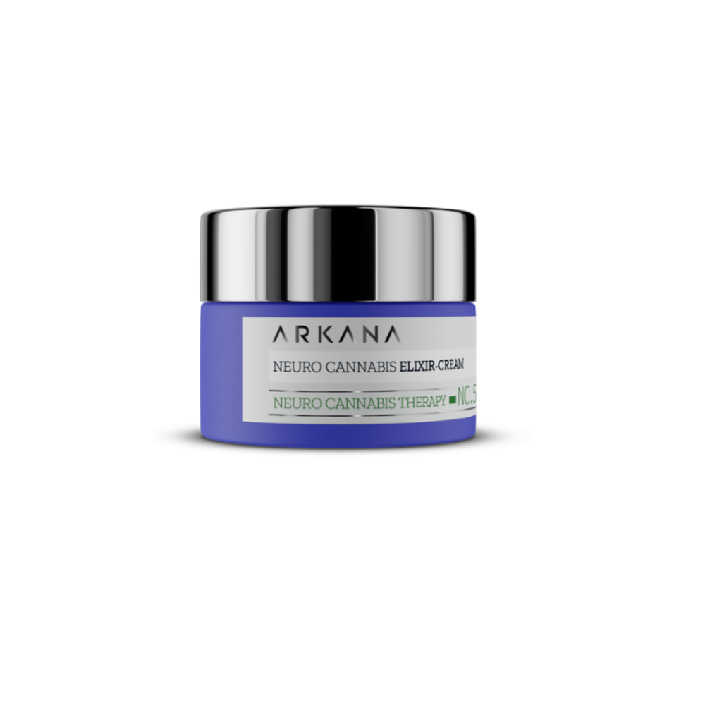 Крем для чутливої ​​шкіри Arkana Neuro Cannabis Elixir Cream 50 мл (53051)