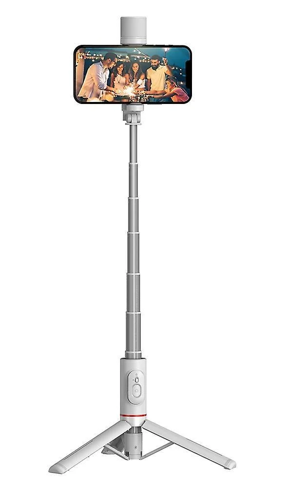 Селфи-монопод Q12S Selfie Stick Magic snapshot с подсветкой и Bluetooth кнопкой Белый Селфи-монопод Q12S Selfie Stick Magic snapshot с подсветкой и Bluetooth кнопкой Белый