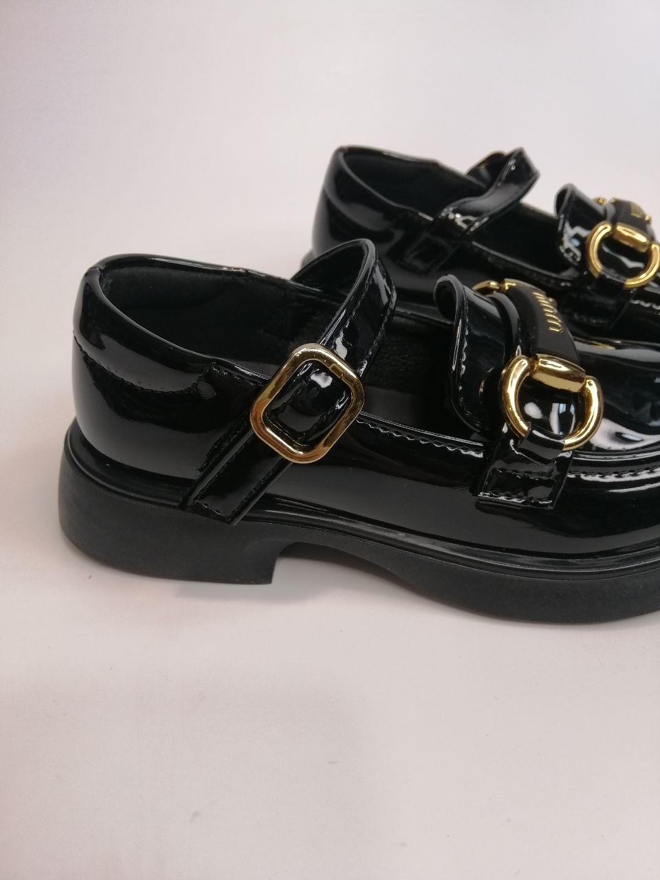 Туфлі для дівчинки Clibee р. 28 17,1 см Чорний (701 DB black) - фото 2