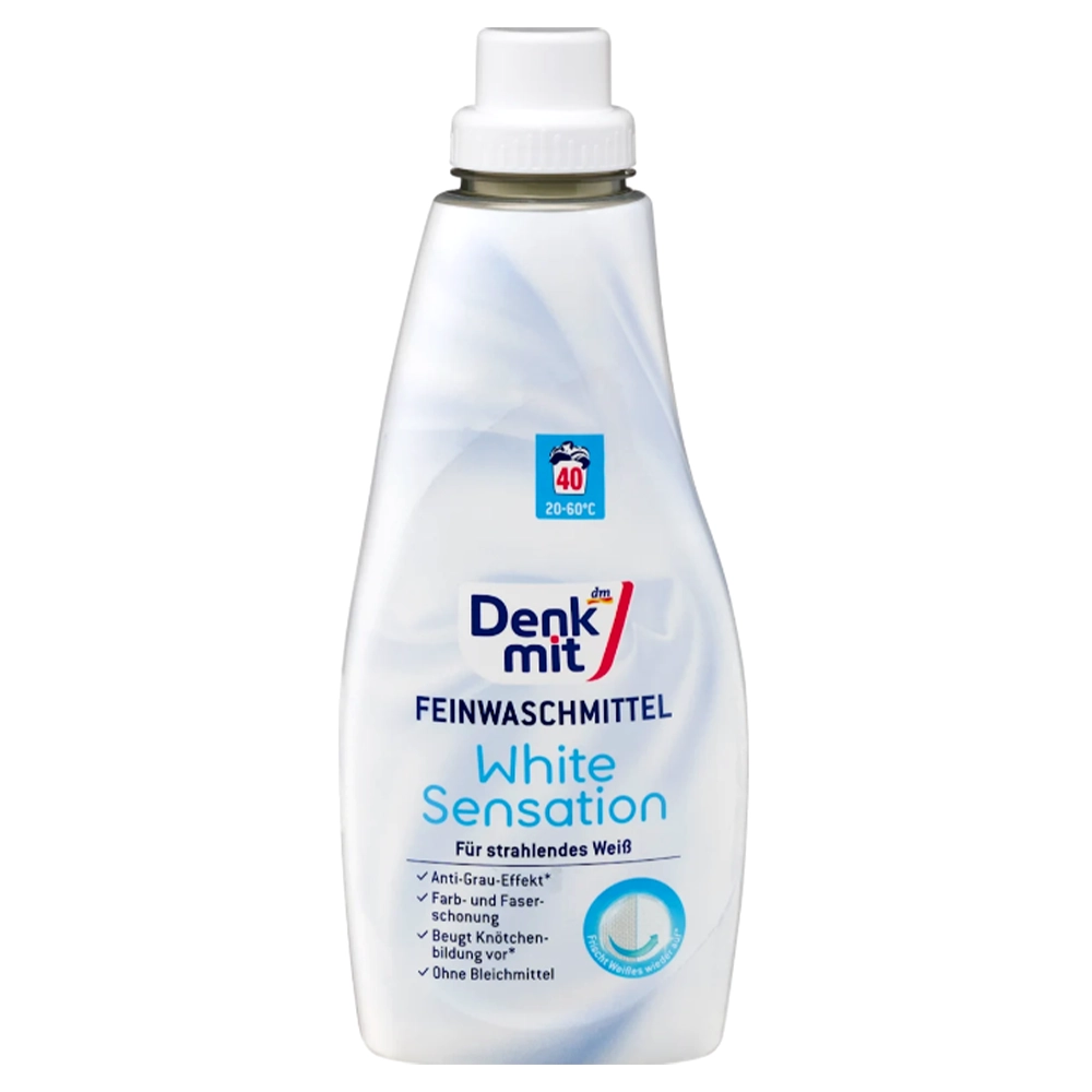 Гель для стирки белой одежды DenkMit White Sensation 1 л 40 стирок (EPI-15102025-728)