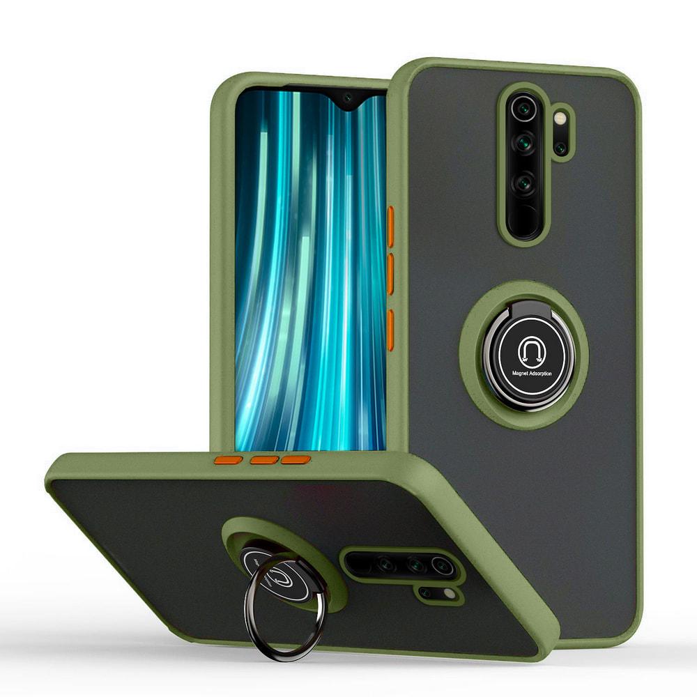 Защитный чехол MatteLuxe Xiaomi Redmi Note 8 Pro (с кольцом) Khaki (34253-17)