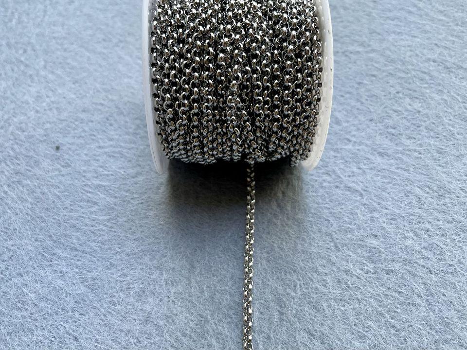 Ланцюг кругла-з нержавіючої сталі 3 мм Ланцюг кругла-з нержавіючої сталі 3 мм