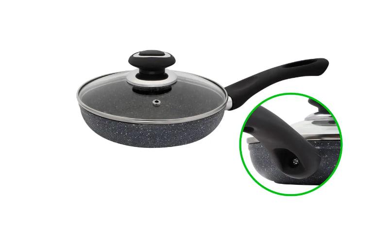 Сковорода із гранітним покриттям D 18 см - фото 3 Сковорода із гранітним покриттям D 18 см - фото 3