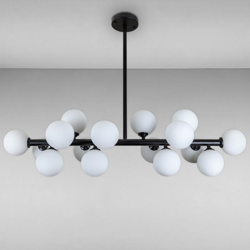 Люстра-молекула подвесная Light House LS-17099-16 Черный (16336)