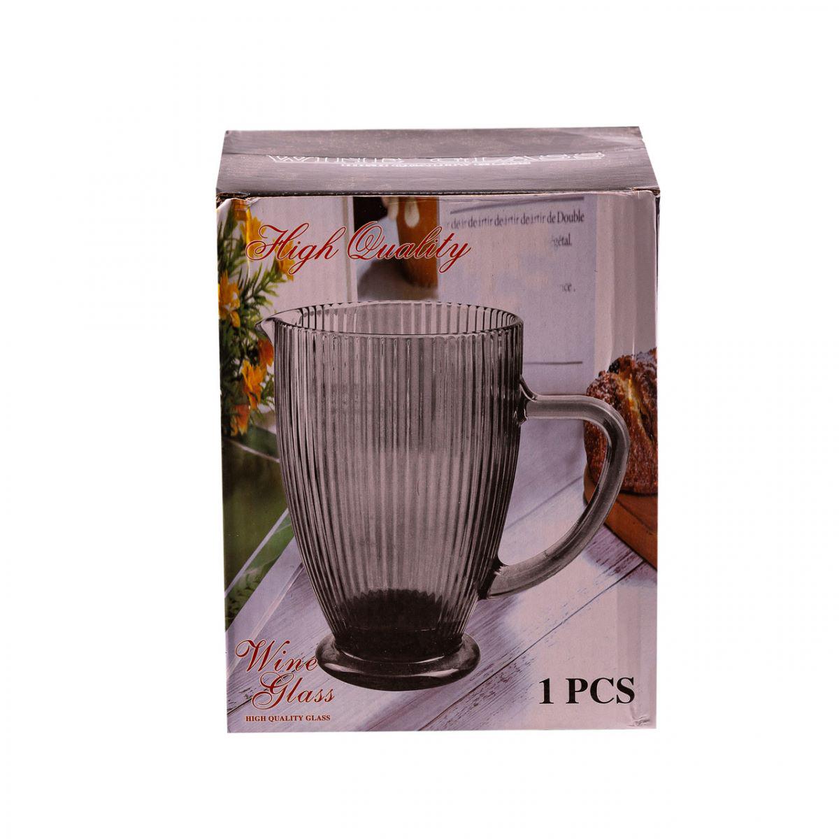 Кувшин для напитков ребристый с толстого стекла 1,2 л Янтарный (3229) - фото 9 Кувшин для напитков ребристый с толстого стекла 1,2 л Янтарный (3229) - фото 9