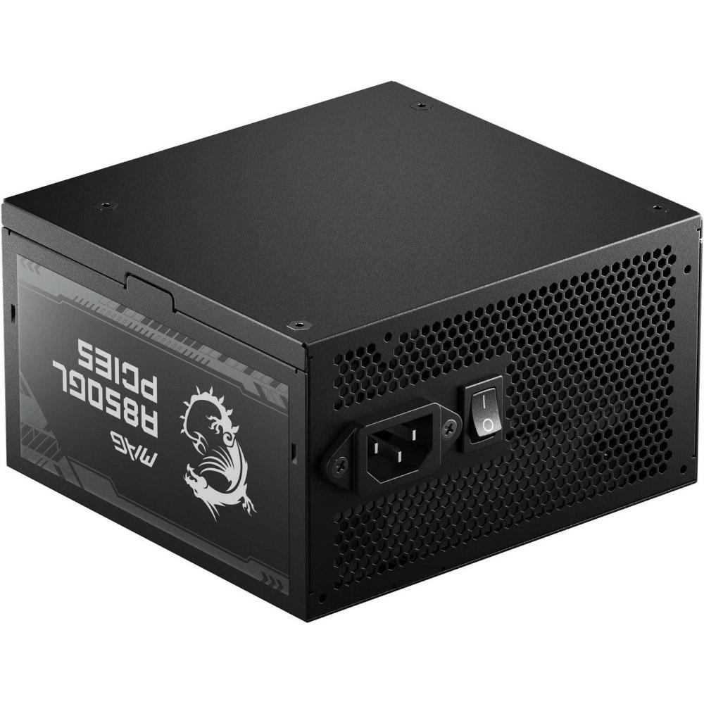 Блок живлення для ПК MSI MAG A850GL PCIE5 ATX 3.0 850W 80+ Gold Black (29079537) - фото 6