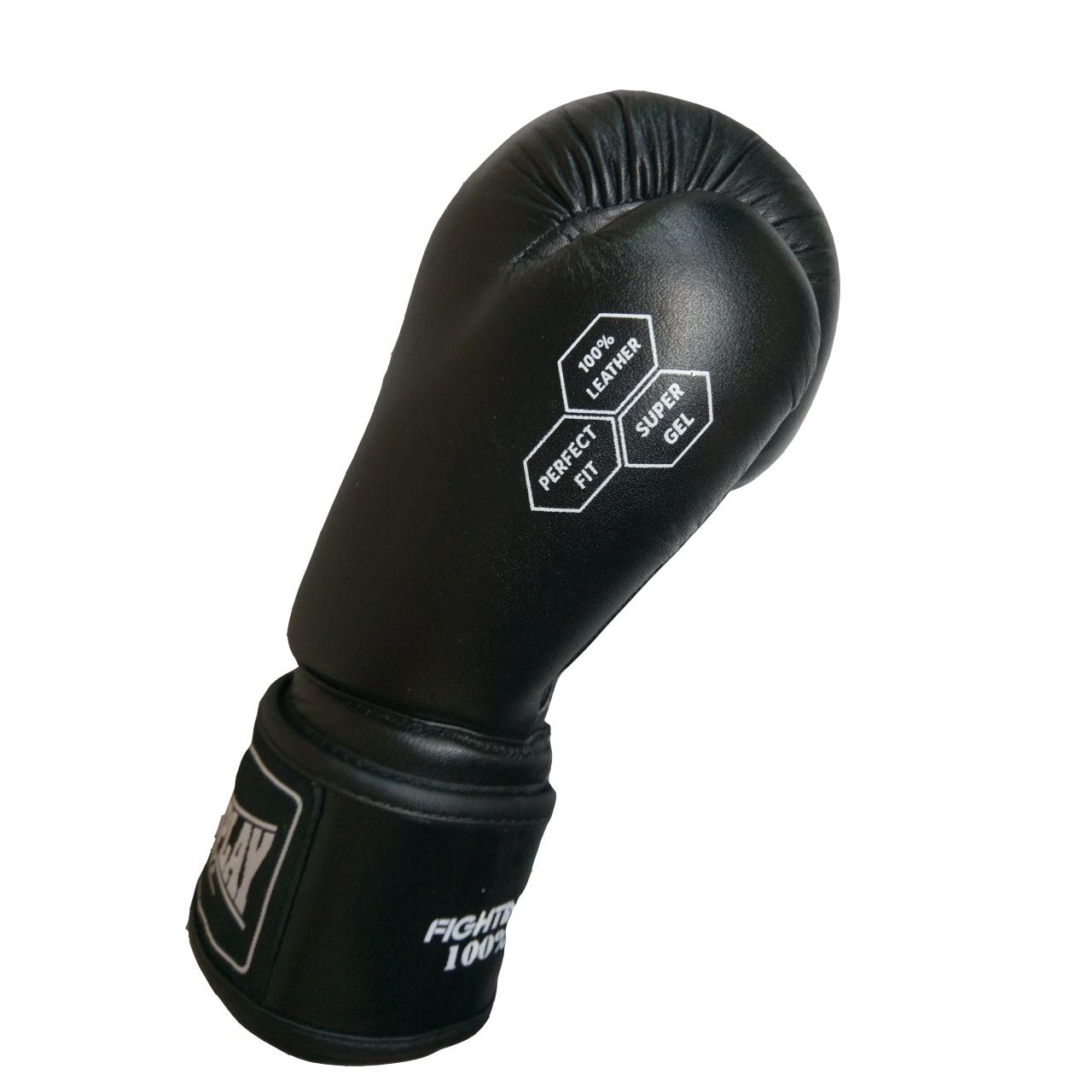 Боксерські рукавички PowerPlay 3088 Impulse 12 ун. Чорний (PP_3088_12oz_Black) - фото 3