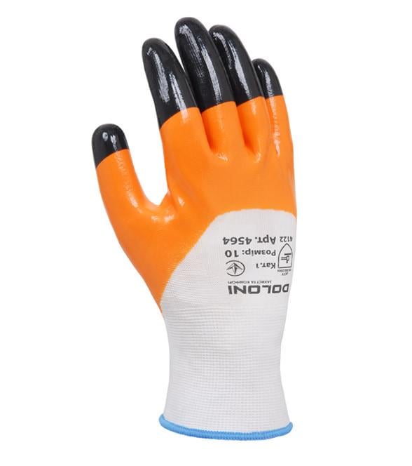 Рукавички робочі Doloni D-Oil 4564 трикотажні з нітриловим покриттям р. 10 (000007350)