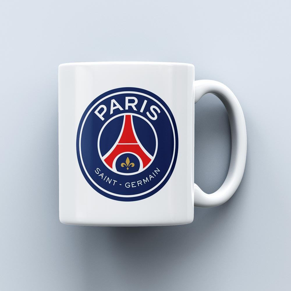 Чашка с логотипом футбольного клуба ПСЖ 330 мл (26642679)