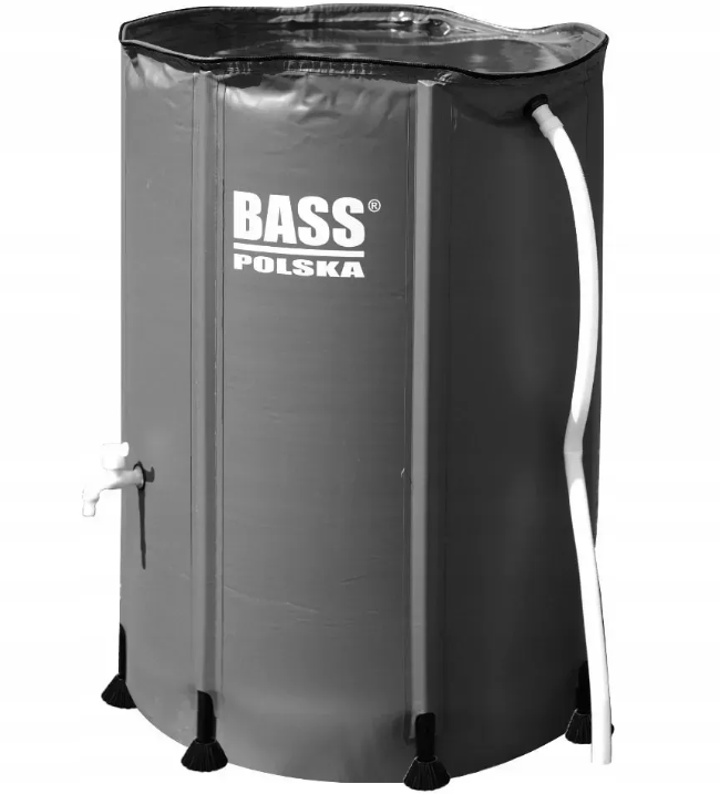 Бочка для дождевой воды Bass Polska 500 л Серый (BH 79988)