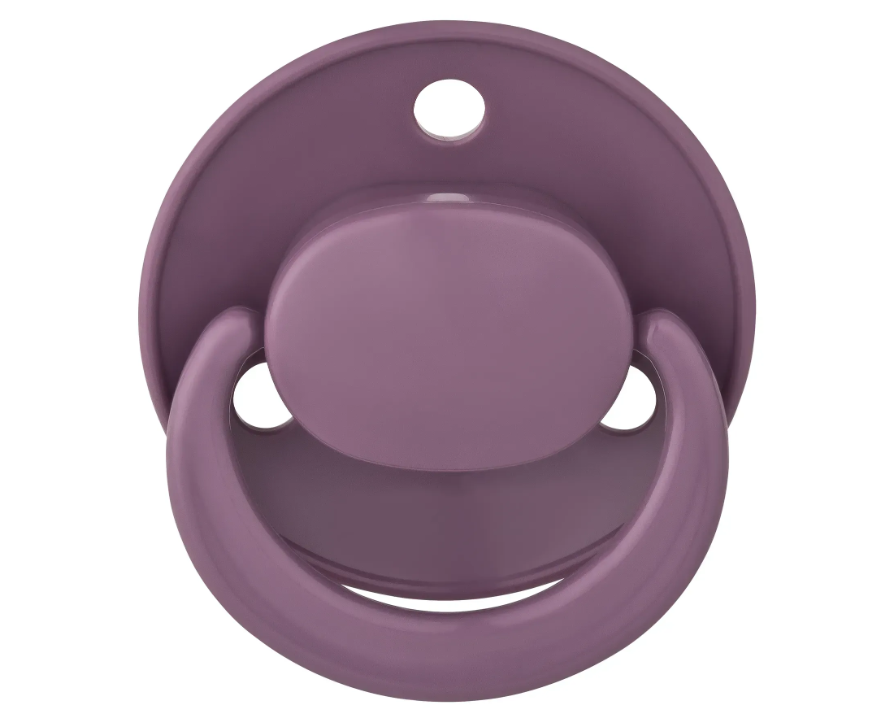 Пустышка круглая Baby Nova латексная 0-24 месяцев 2 шт. Розово-сиреневый (143924) - фото 4 Пустышка круглая Baby Nova латексная 0-24 месяцев 2 шт. Розово-сиреневый (143924) - фото 4