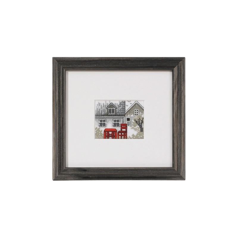 Набор для вышивания крестиком Permin 14-1321 Chair and table (23498)