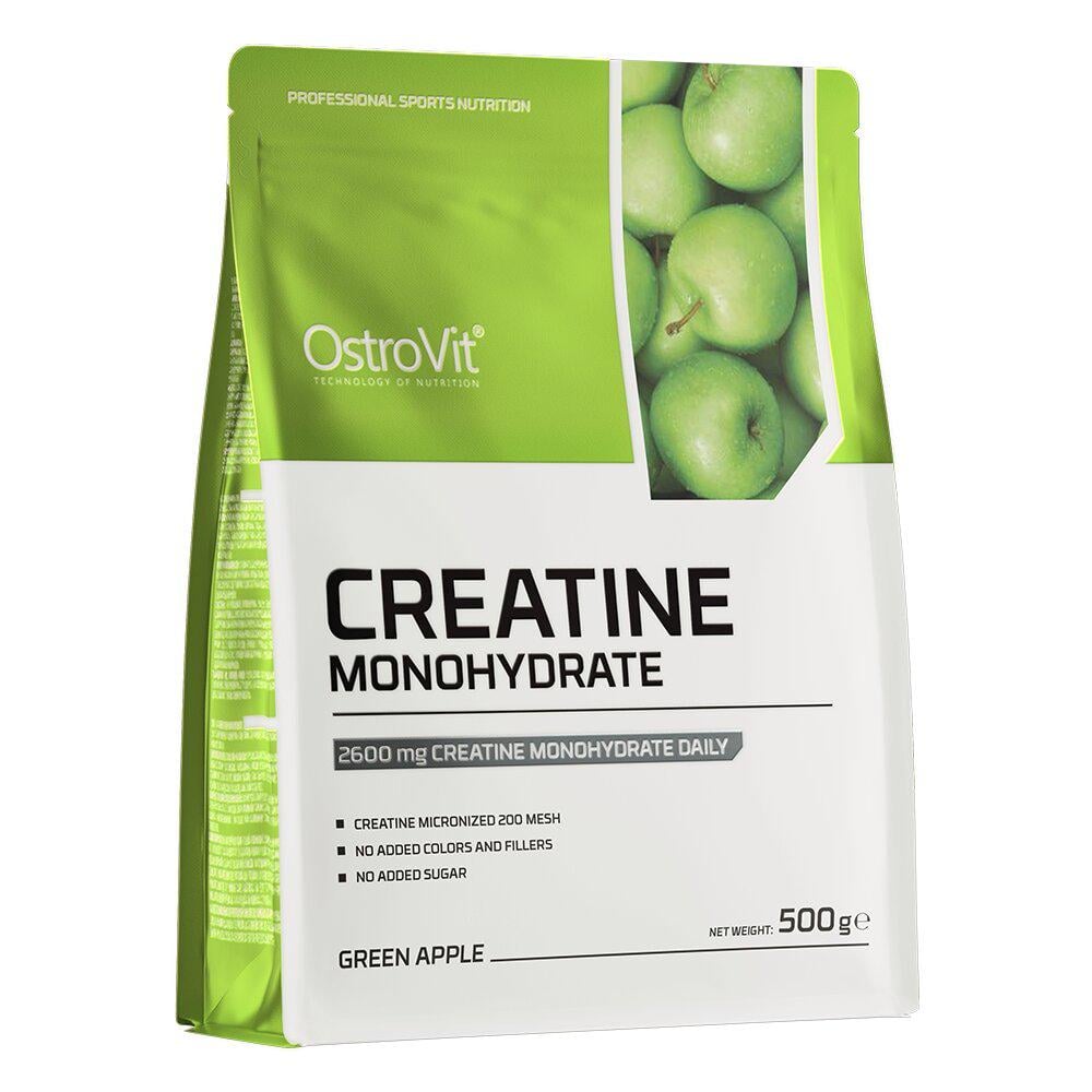 Креатин OstroVit Monohydrate 500 г Зеленое яблоко (1375V980)