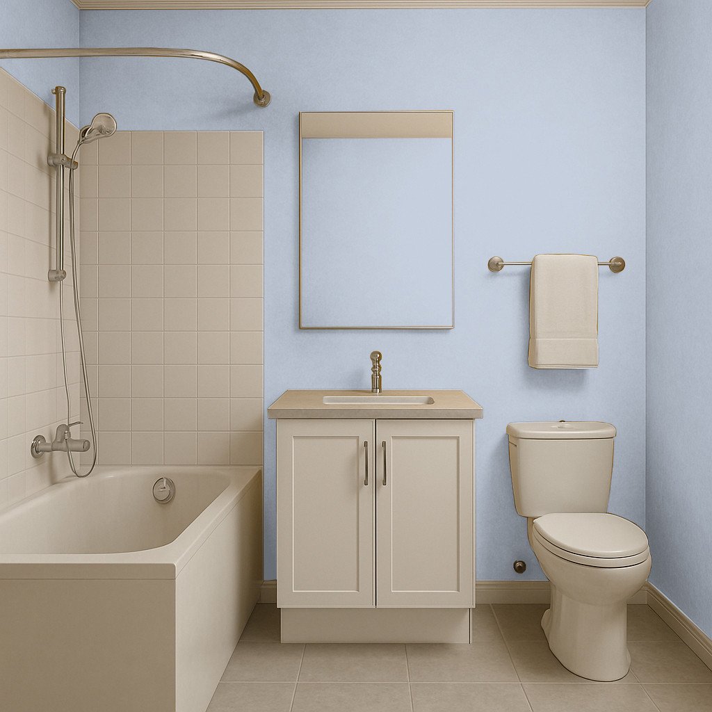 Краска для влажных помещений Skyline 1510-R80B 3 л Миронель (686b90abe1a1ec59497f9dde) - фото 4 Краска для влажных помещений Skyline 1510-R80B 3 л Миронель (686b90abe1a1ec59497f9dde) - фото 4