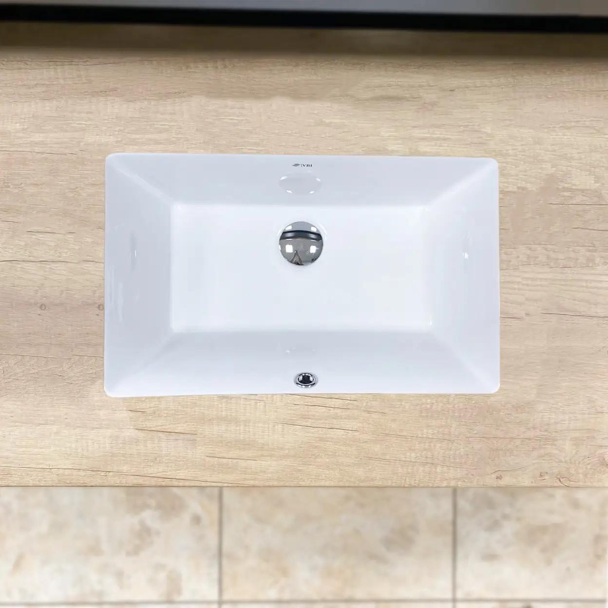 Раковина врізна VBI Sorrento прямокутна 345x530 мм Білий (RM-VBI-018037) - фото 3 Раковина врізна VBI Sorrento прямокутна 345x530 мм Білий (RM-VBI-018037) - фото 3