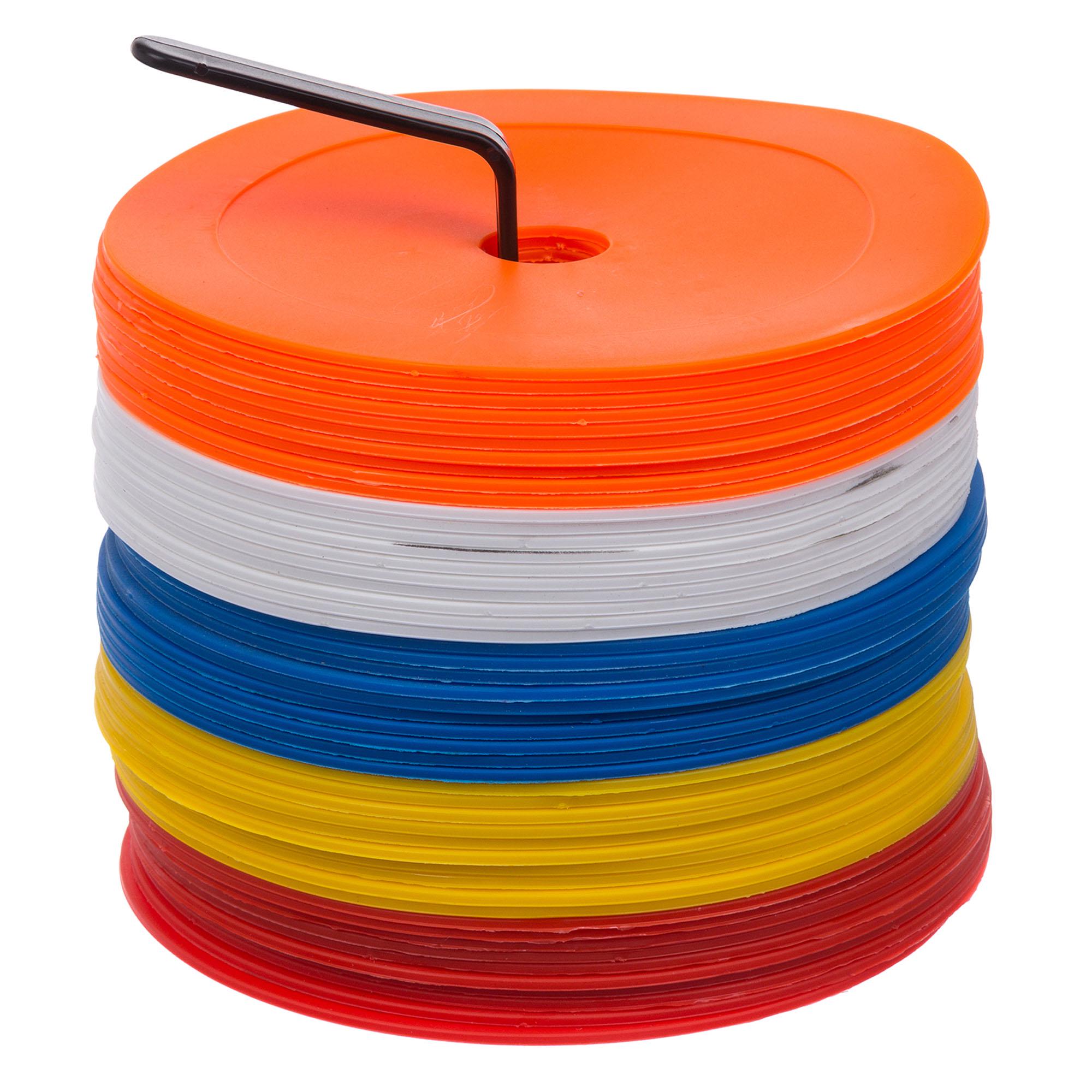 Набор кругов-маркеров для разметки Zelart SP-Sport FB-7098-50 плоские 50 шт. (DR007438)