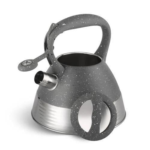 Чайник зі свистком Edenberg EB-8827 з мармуровим покриттям та турбо індукційним капсульним дном 3 л (EB-8827) - фото 1 Чайник зі свистком Edenberg EB-8827 з мармуровим покриттям та турбо індукційним капсульним дном 3 л (EB-8827) - фото 1