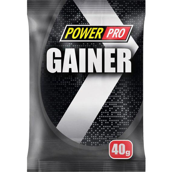 Гейнер Power Pro Gainer 40 г 1 порция Кокос - фото 1