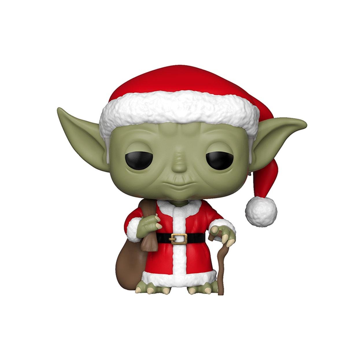 Ігрова фігурка Funko Pop! Зоряні Війни Йода Сайта Клаус 9,6 см