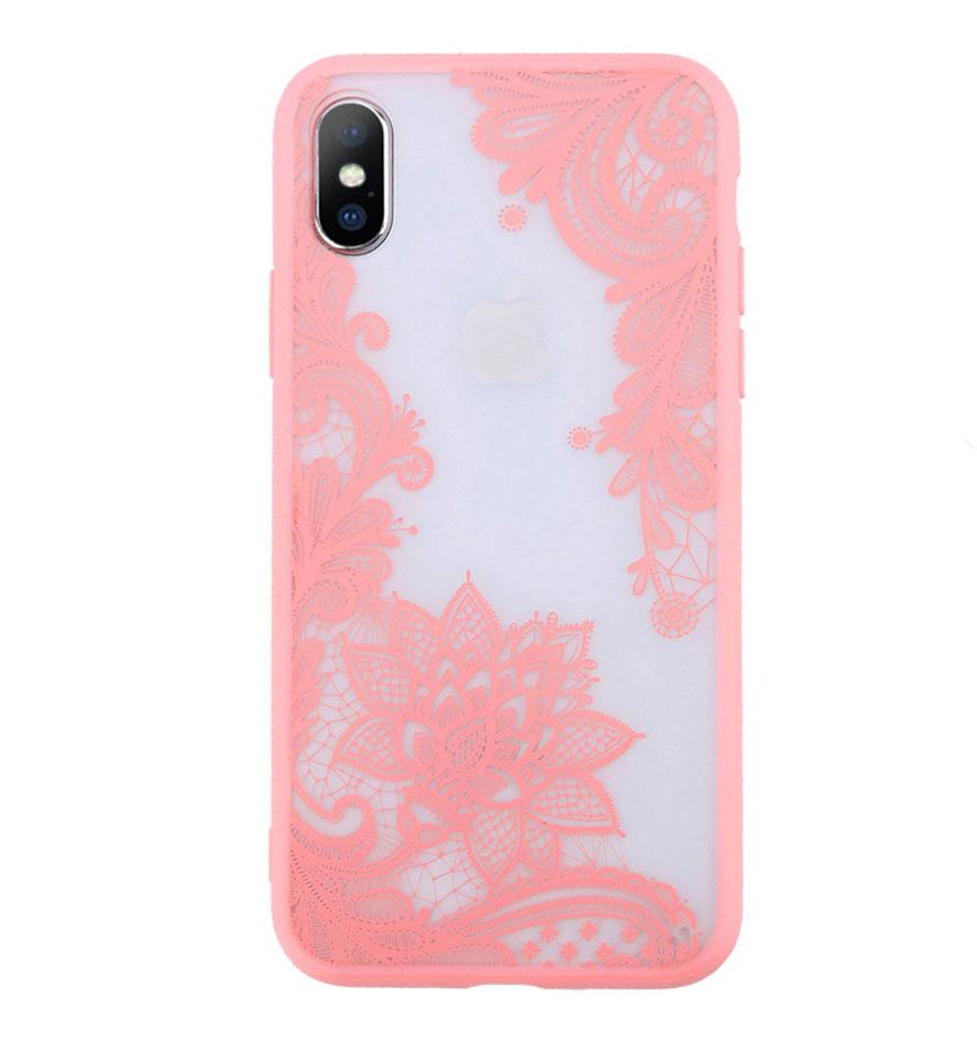 Чохол-бампер Primolux Vintage для iPhone X/iPhone Xs Pink (1230491578)