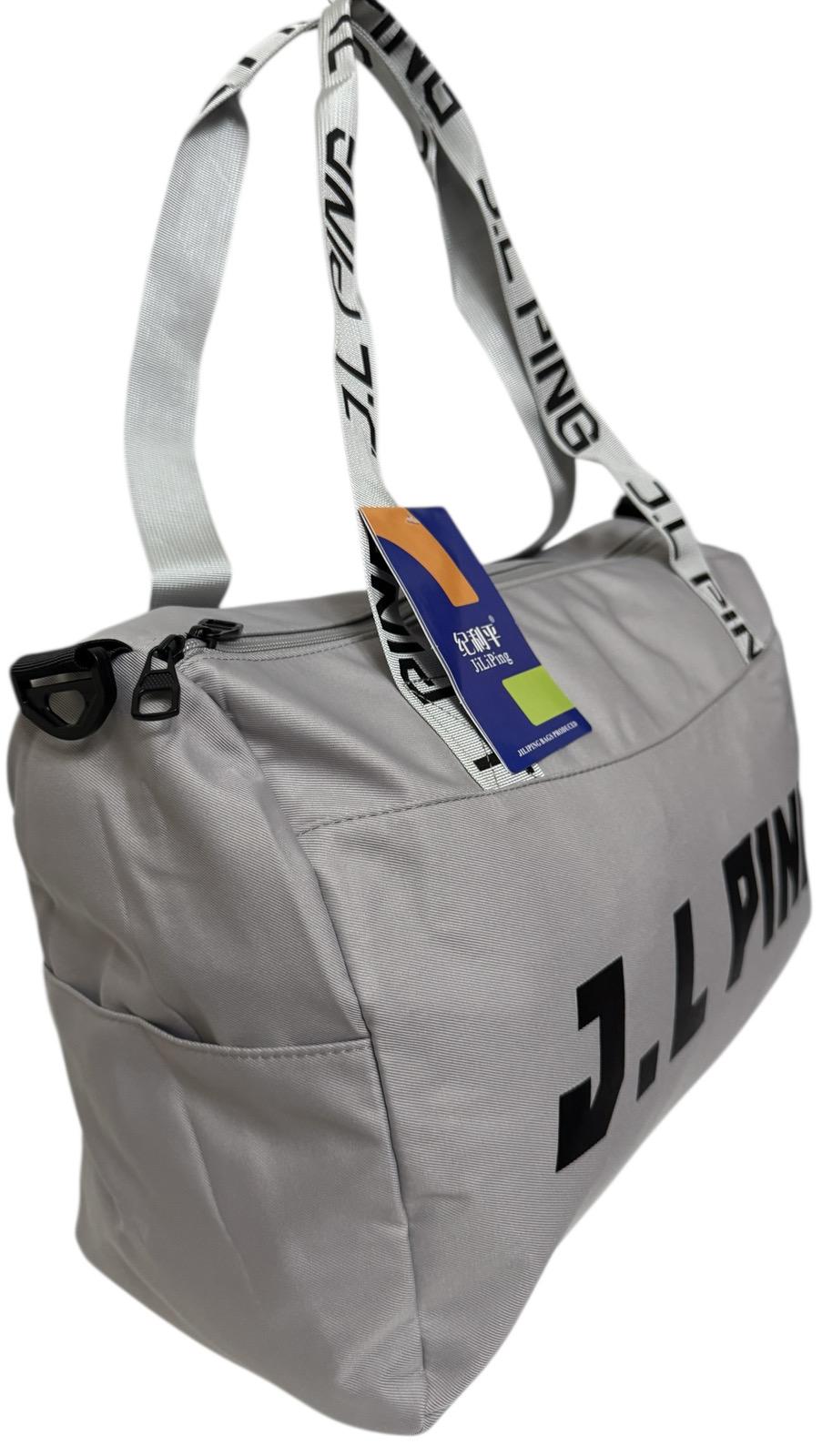 Сумка дорожня 50 л з боковими кишенями та з довгим ремінем через плече Сірий (4200) - фото 3 Сумка дорожня 50 л з боковими кишенями та з довгим ремінем через плече Сірий (4200) - фото 3