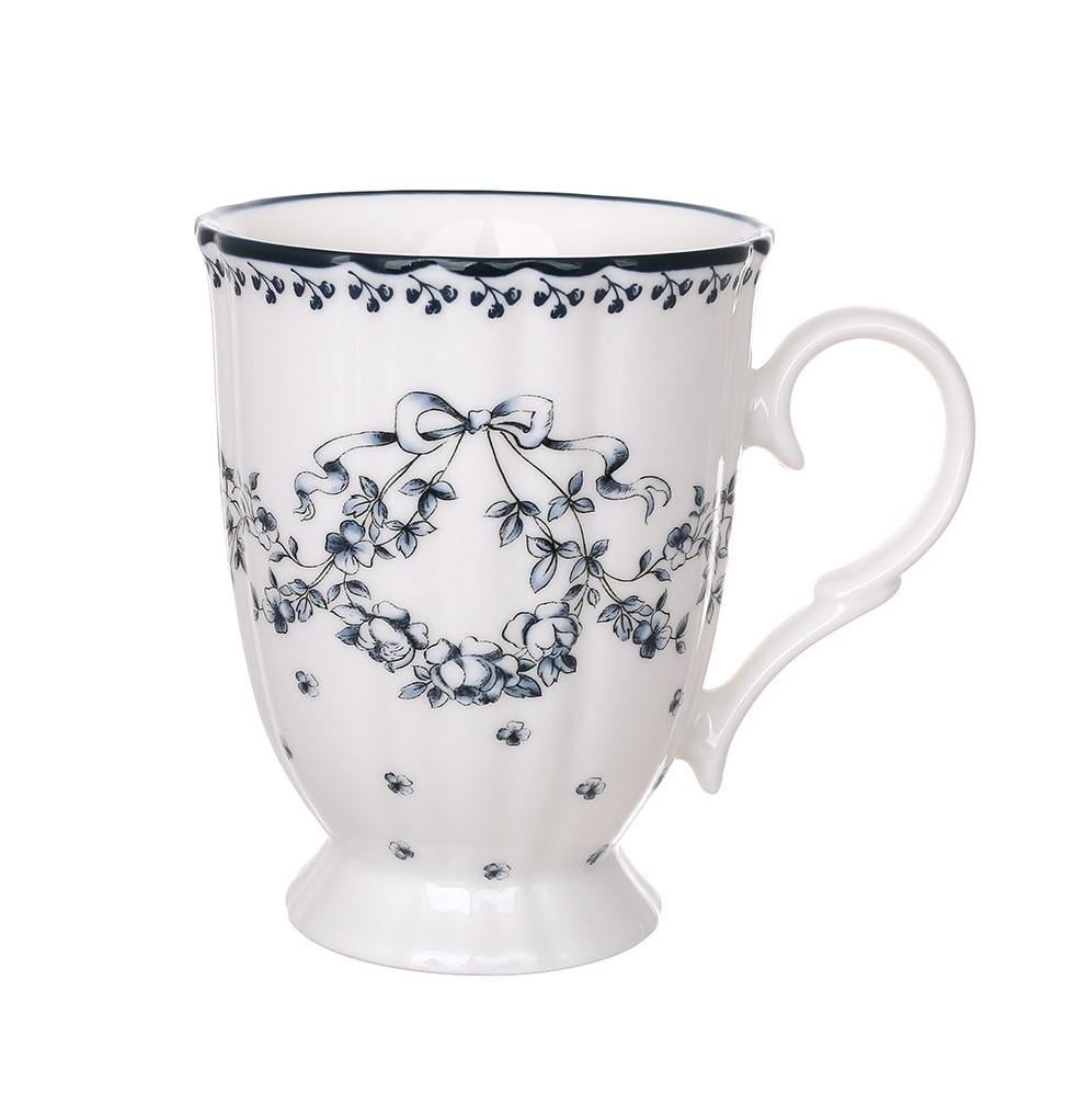 Кружка BonaDi Vintage фарфоровая 380 мл Blue (498-349)