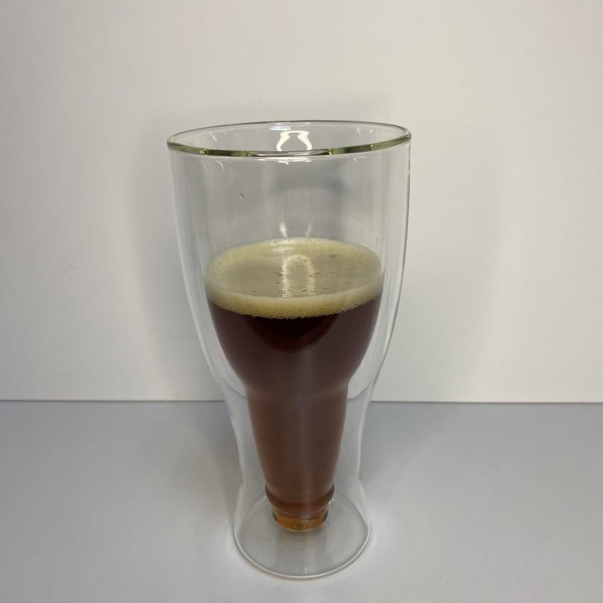 Келих для пива S&T Bottle 202-4 з подвійними стінками 350 мл 1 шт. (1947063623) Келих для пива S&T Bottle 202-4 з подвійними стінками 350 мл 1 шт. (1947063623)