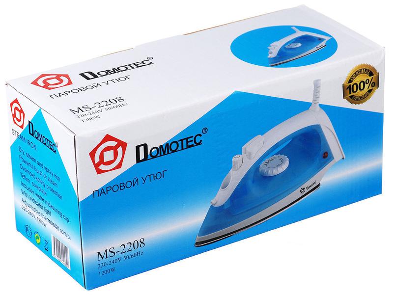 Утюг DOMOTEC MS-2208 1200 Вт (11077) - фото 2