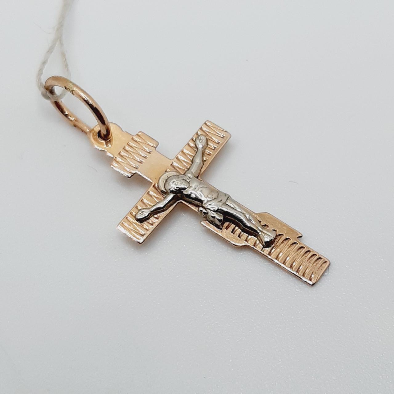 Крестик золото списх 585° 0,77 г (230051)