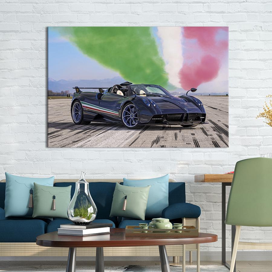 Картина на холсте Pagani Huayra Tricolore 75x50 см (1272-1)