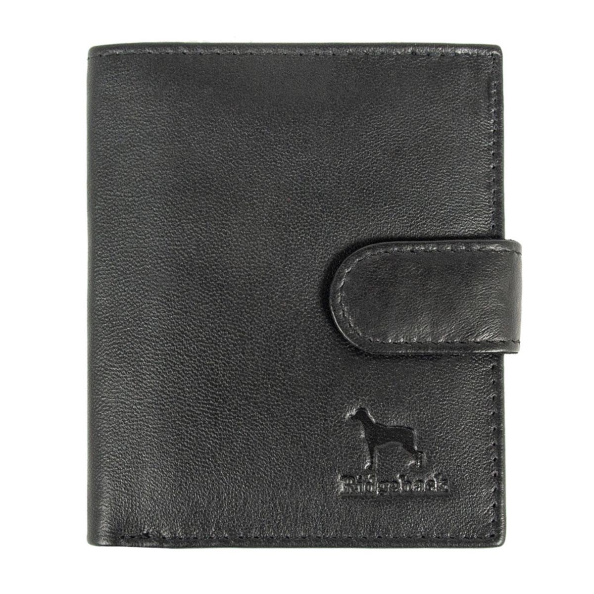 Кошелек кожаный мужской Ridgeback JBNC 32 Black (JBNC32 BLK)