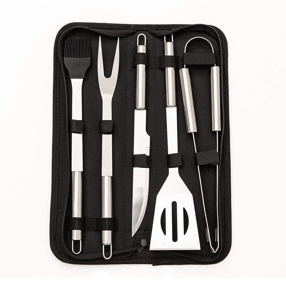 Набор инструментов для барбекю в сумке из нержавеющей стали (XL-1316)
