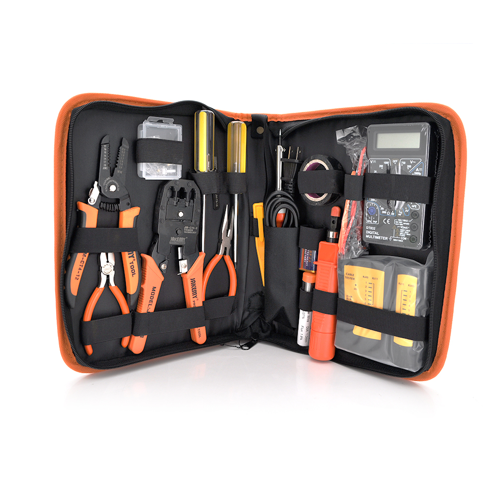 Набор инструментов для монтажа электричества и слаботочных систем 15в1 stripper (YUT_V8969)