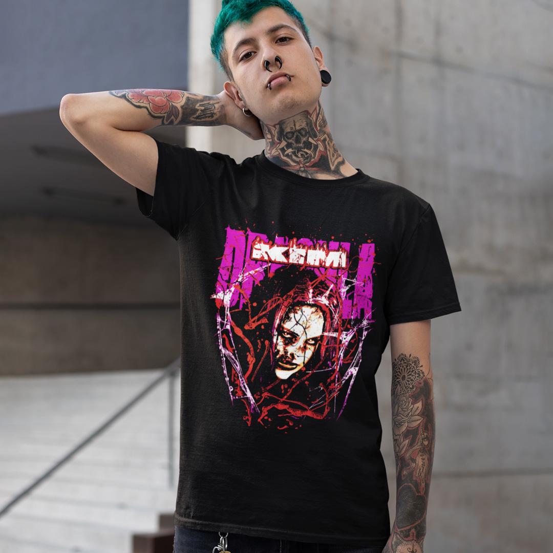 Футболка унисекс Kim Dracula Bloody Face 2XL Черный (0000012263)