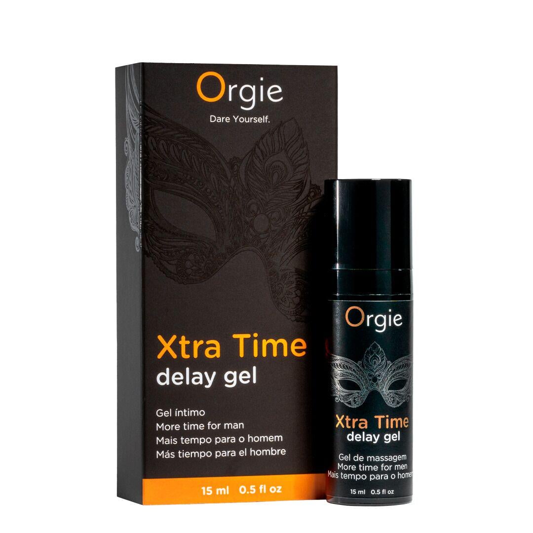 Гель-пролонгатор Orgie Xtra Time Delay Gel 15 мл на водній основі без анестетиків (SX1567)
