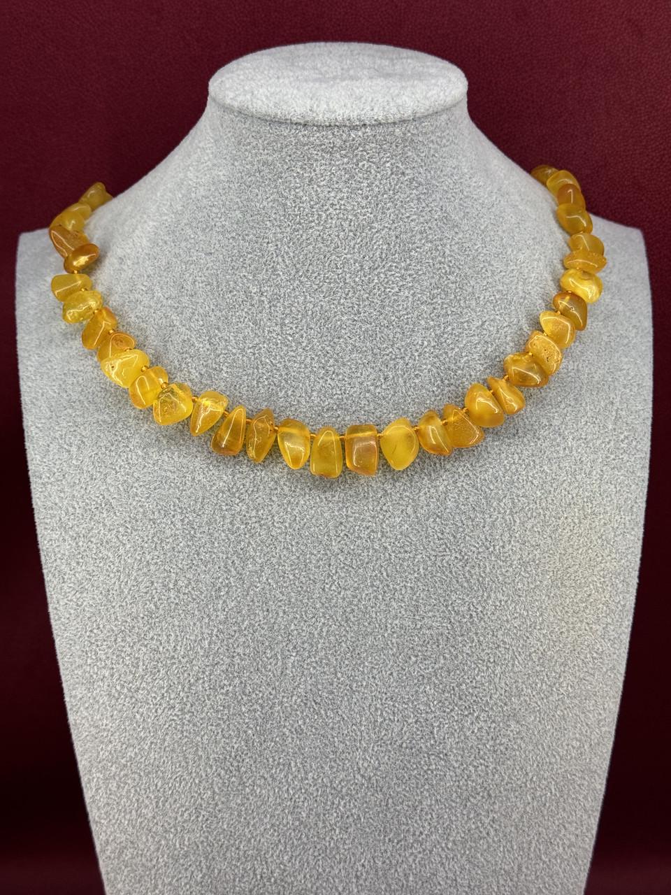 Бусы из янтаря лечебные 47 см (н-766)
