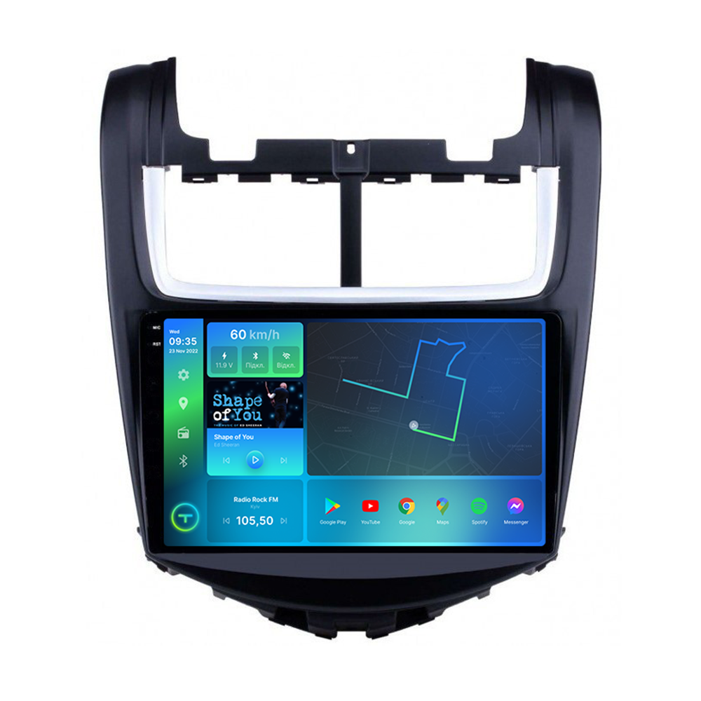 Автомагнитола штатная Torssen 2K F9432 для Chevrolet Aveo 2014- г. 4G/Carplay/DSP 4/32 GB 9" (202303039)